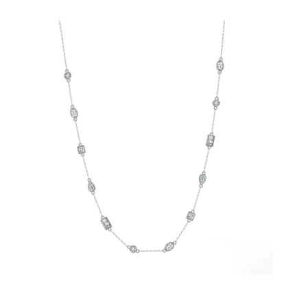 Luma Minimal Necklace - Silver