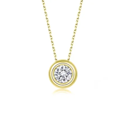 Safaa Solitaire Necklace