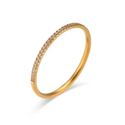 zircon ring, sparkling jewelry, luxury fashion jewelry