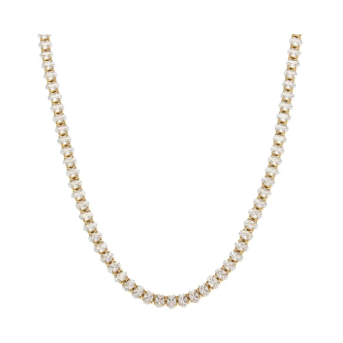 zircon necklace, elegant necklace, luxury jewelry