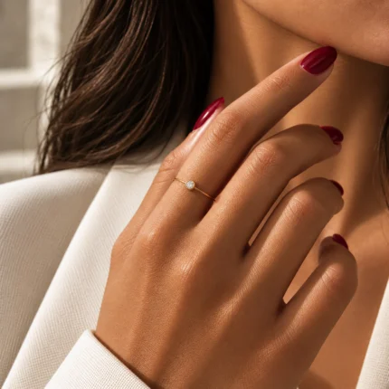 ⁦Layan Radiant Ring⁩ - الصورة ⁦2⁩