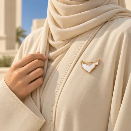 Dar Brooch – Gold Plated - Unisex - Image 2