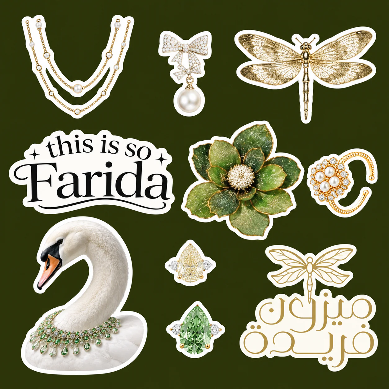 ChatGPT Image Sep 29, 2026, 01_03_57 AM Farida Icons Sticker Sheet - Image 1